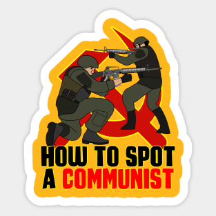 Anti Communist Sticker